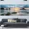 Designart - Beautiful Porthcothan Bay - Large Seashore Canvas Wall Art